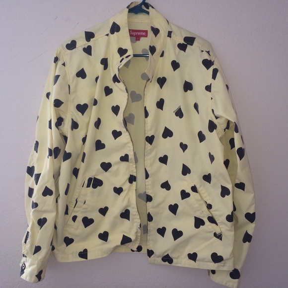 supreme hearts harrington jacket